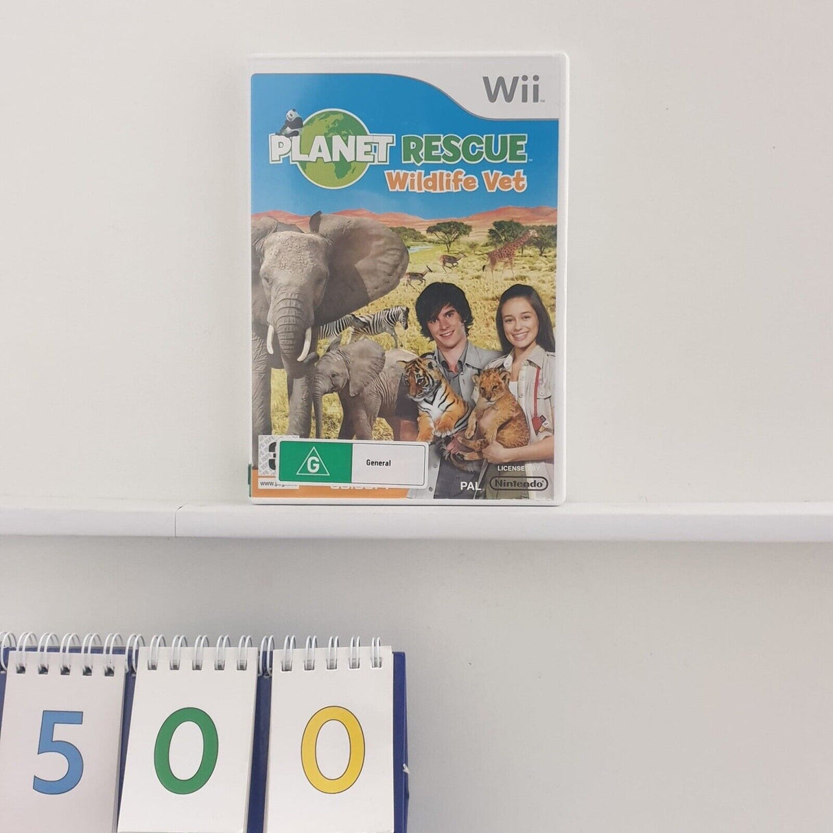 Planet Rescue Wildlife Vet Nintendo Wii Game PAL
