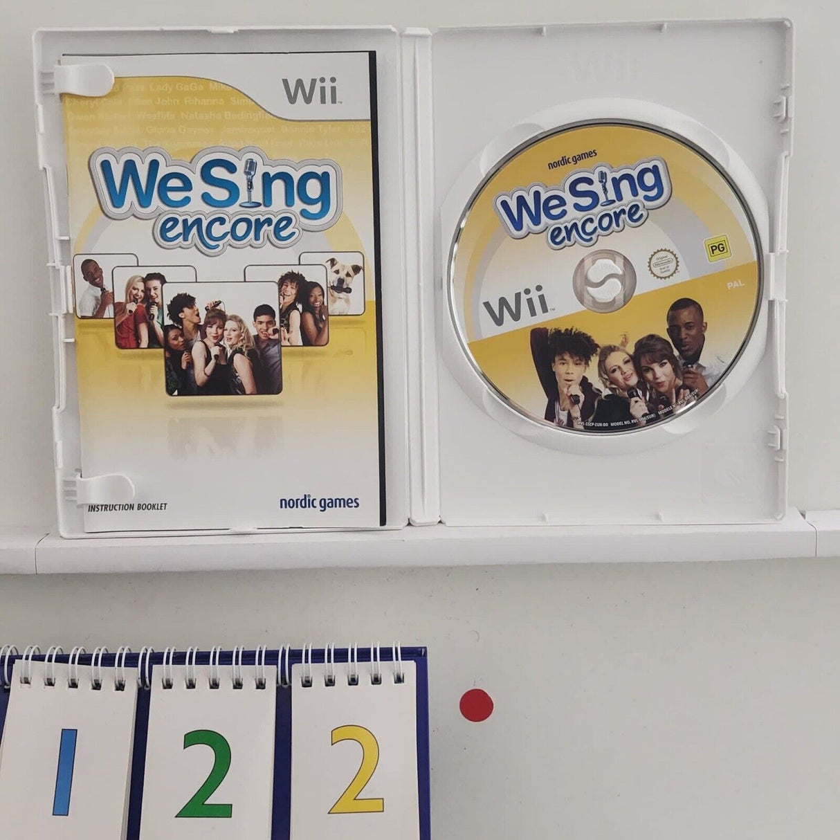 We Sing Encore Nintendo Wii Game + Manual PAL