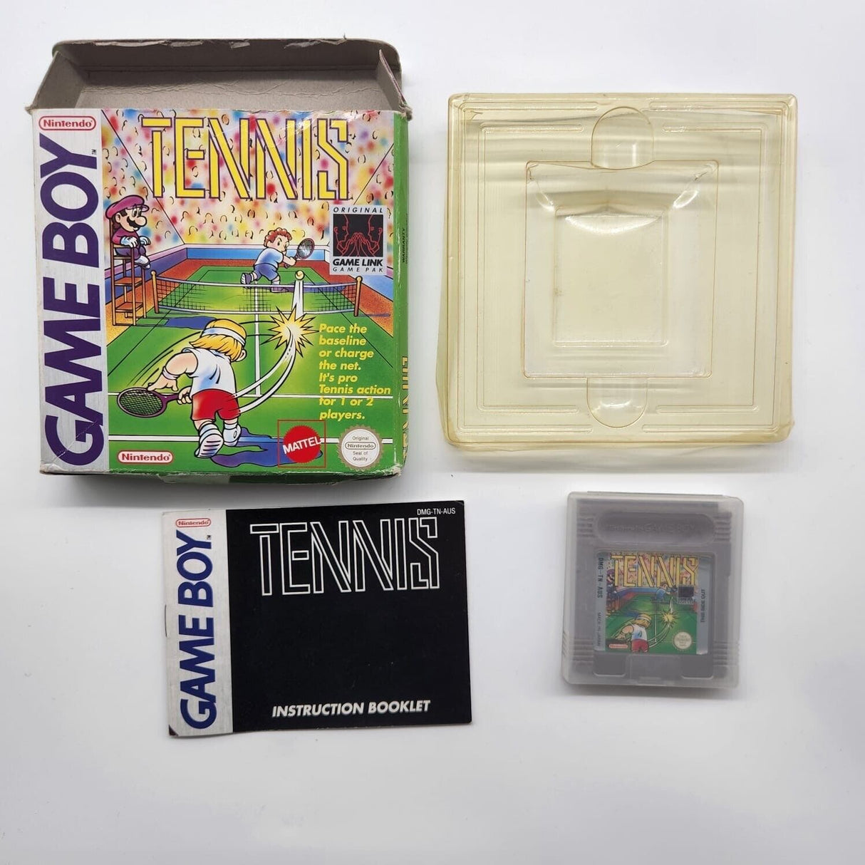 Tennis Nintendo Gameboy Original Game Boxed Complete 25F4