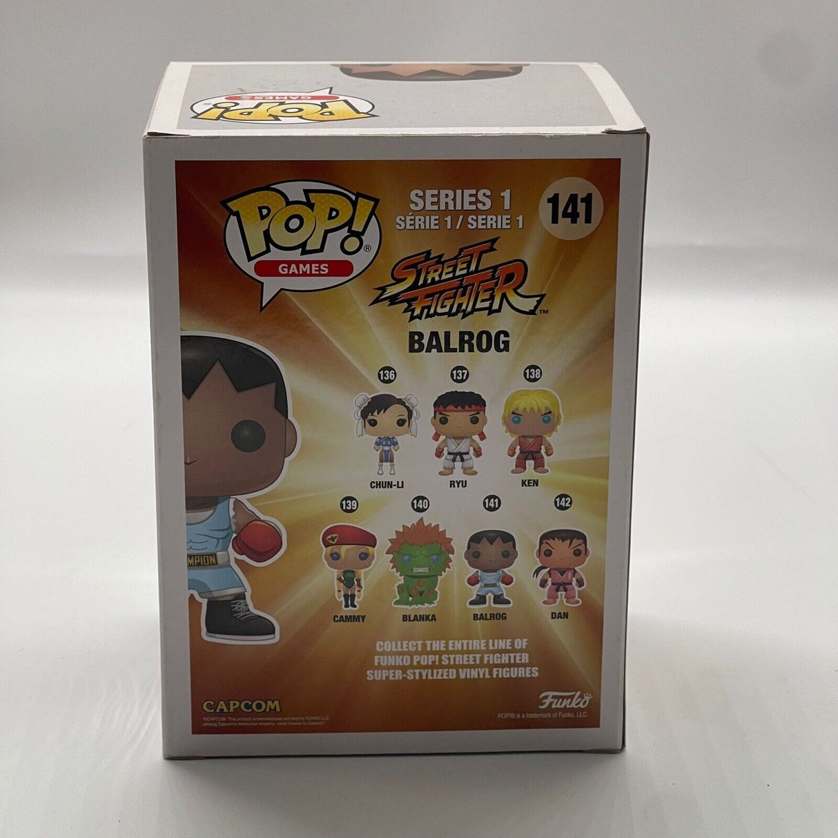 Balrog Street Fighter #141 Funko Pop Vinyl Figure