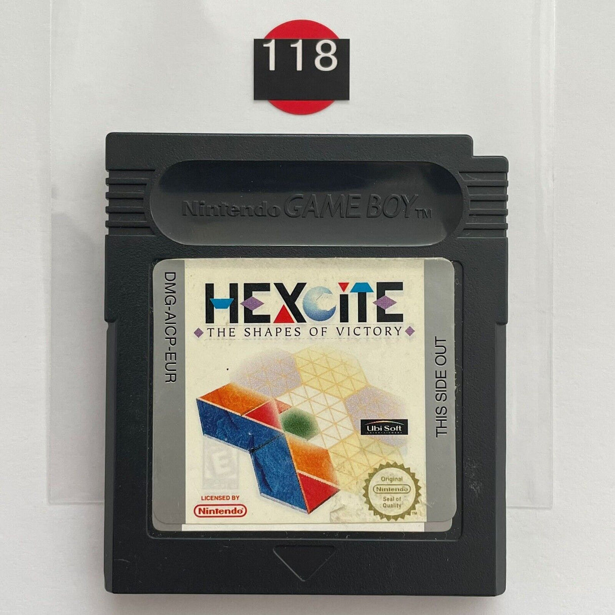 HexCite The Shapes Of Victory Nintendo Gameboy Original Game