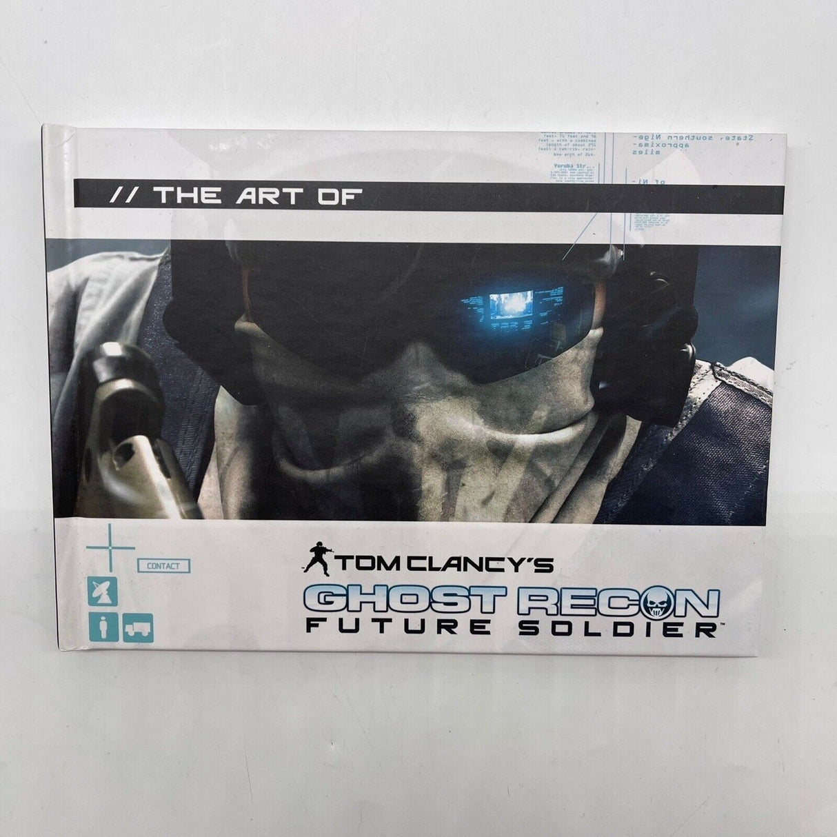 Tom Clancy’s Ghost Recon Future Soldier Hard Cover Art Book 28j4