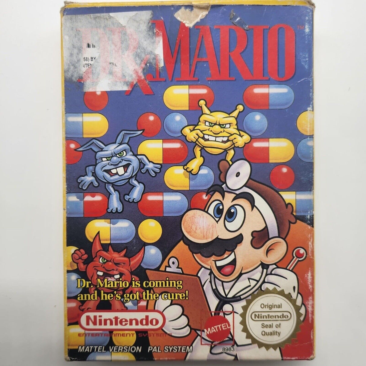 Dr X Mario Nintendo Entertainment System NES Game PAL Boxed