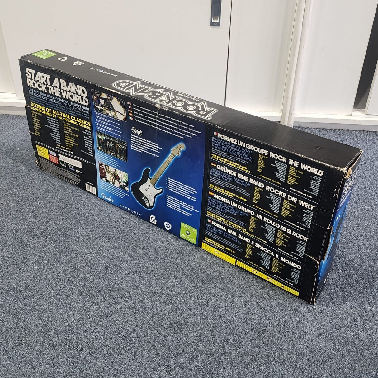 Rock Band Xbox 360 Wireless Guitar Brand New Fender Stratocaster