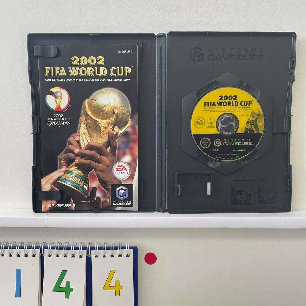 2002 FIFA World Cup Nintendo Gamecube Game + Manual PAL