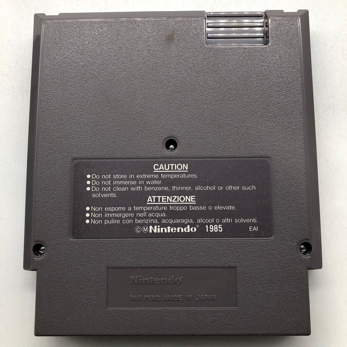 Tecmo World Wrestling Nintendo NES Game Boxed