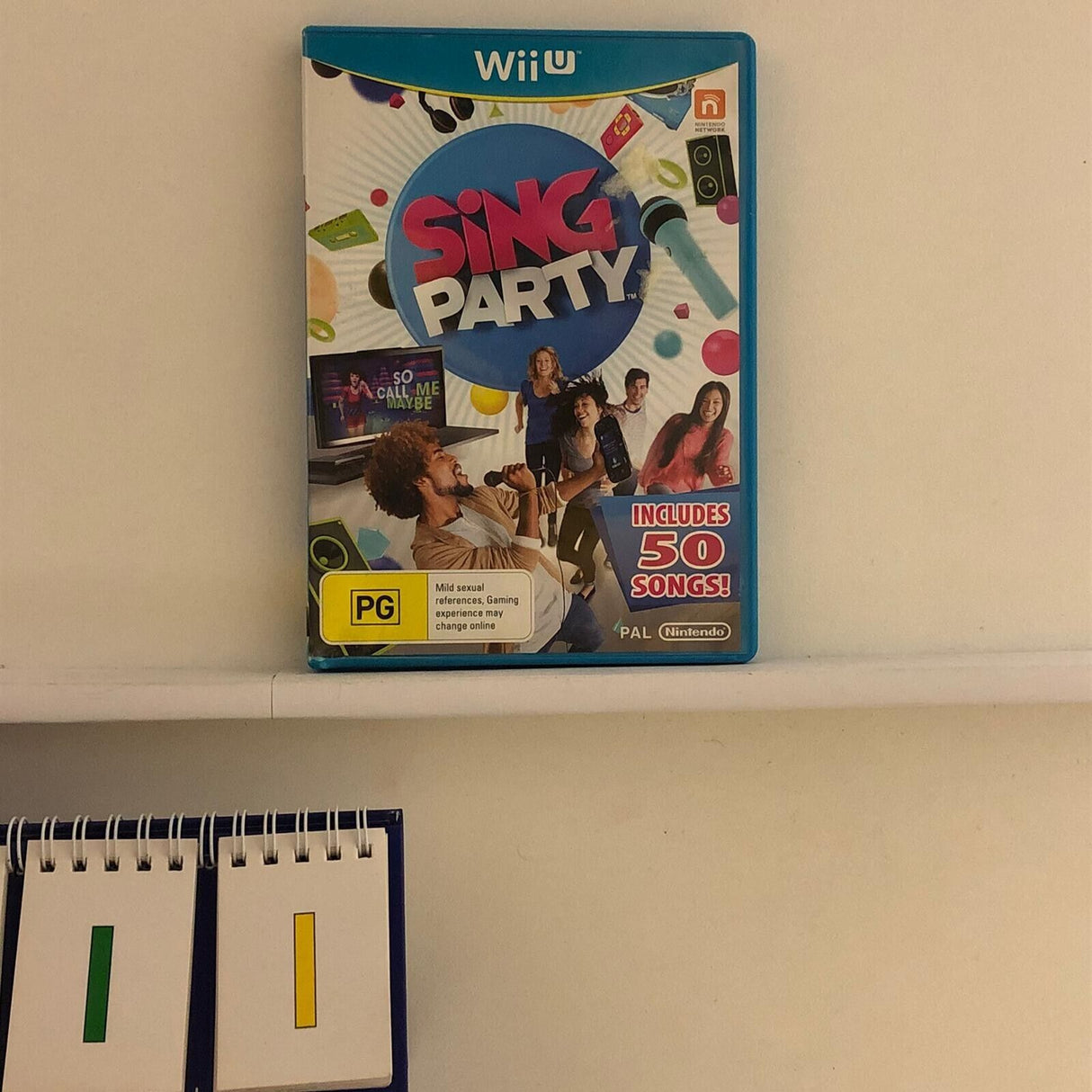 Sing Party Nintendo Wii U Game + Manual PAL