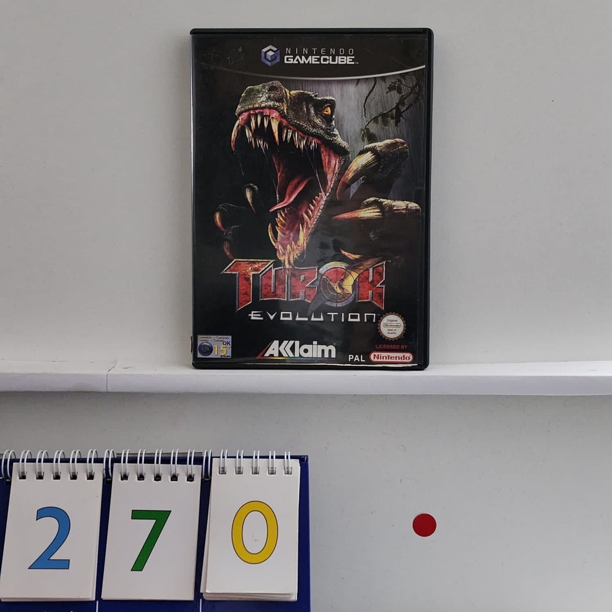 Turok Evolution Nintendo Gamecube Game + Manual PAL
