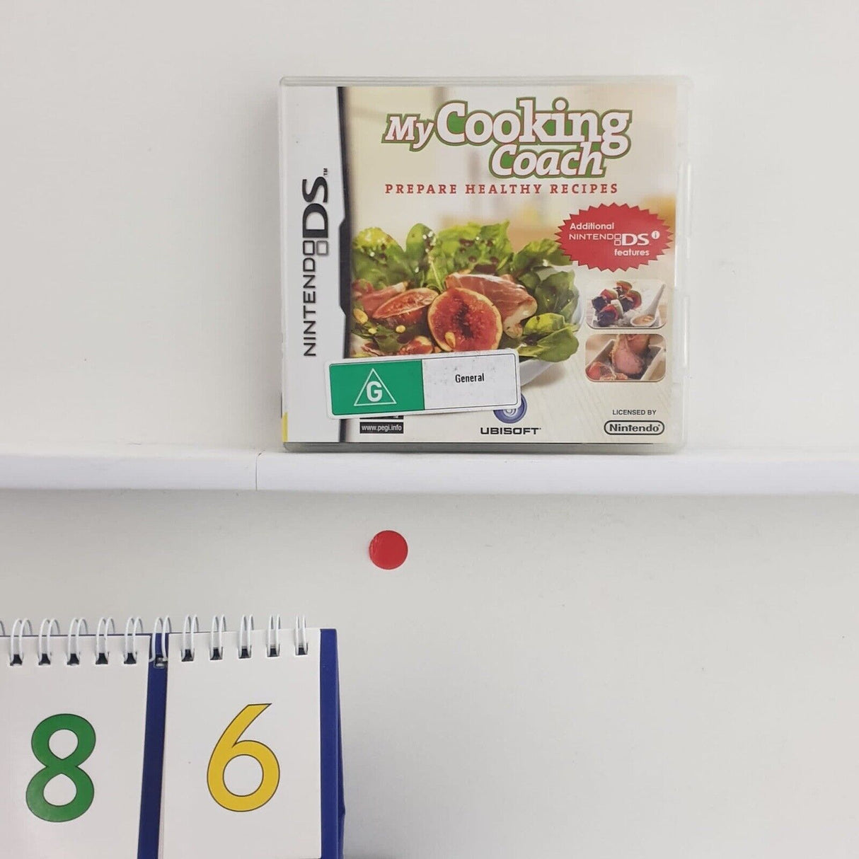 My Cooking Coach Prepare Healthy Recipes Nintendo DS Game + Manual