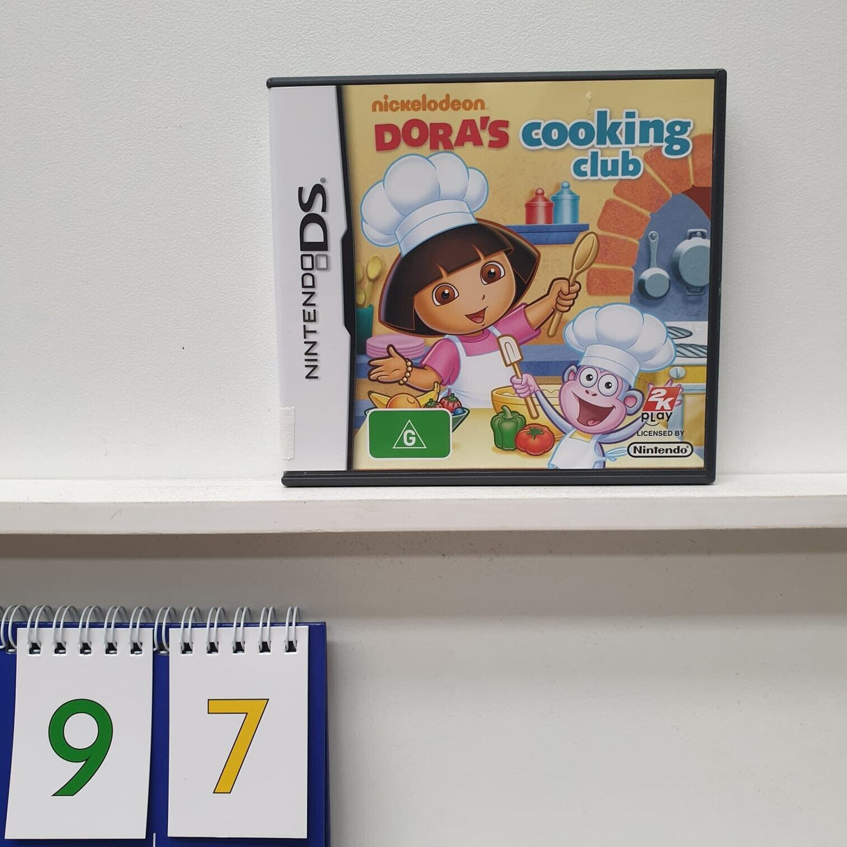 Dora's Cooking Club Nintendo DS game + Manual