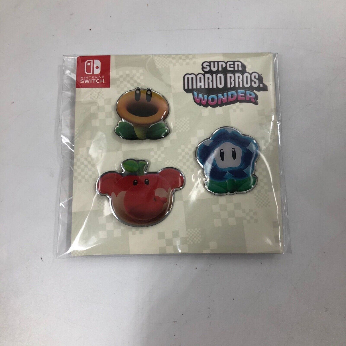 Super Mario Bros Wonder Nintendo Switch Pin Set