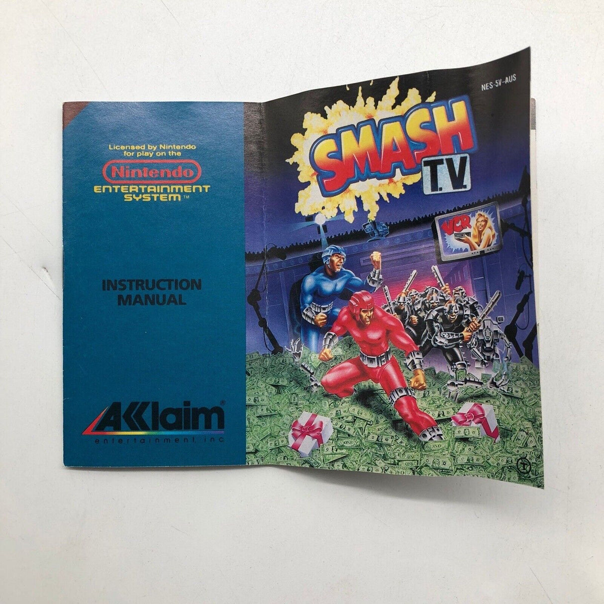 Smash TV Nintendo NES Game Boxed Complete