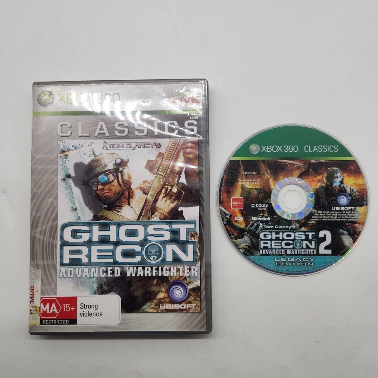 Ghost Recon Advanced Warfighter Xbox 360 Game PAL