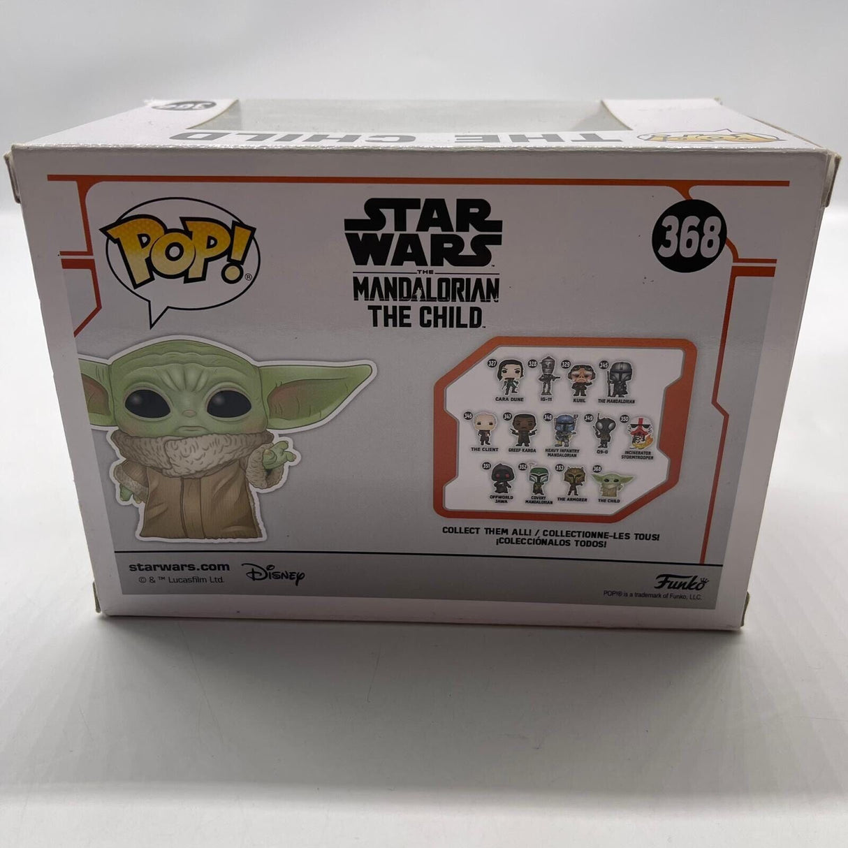 Star Wars The Mandalorian The Child #368 Funko Pop Vinyl Figure