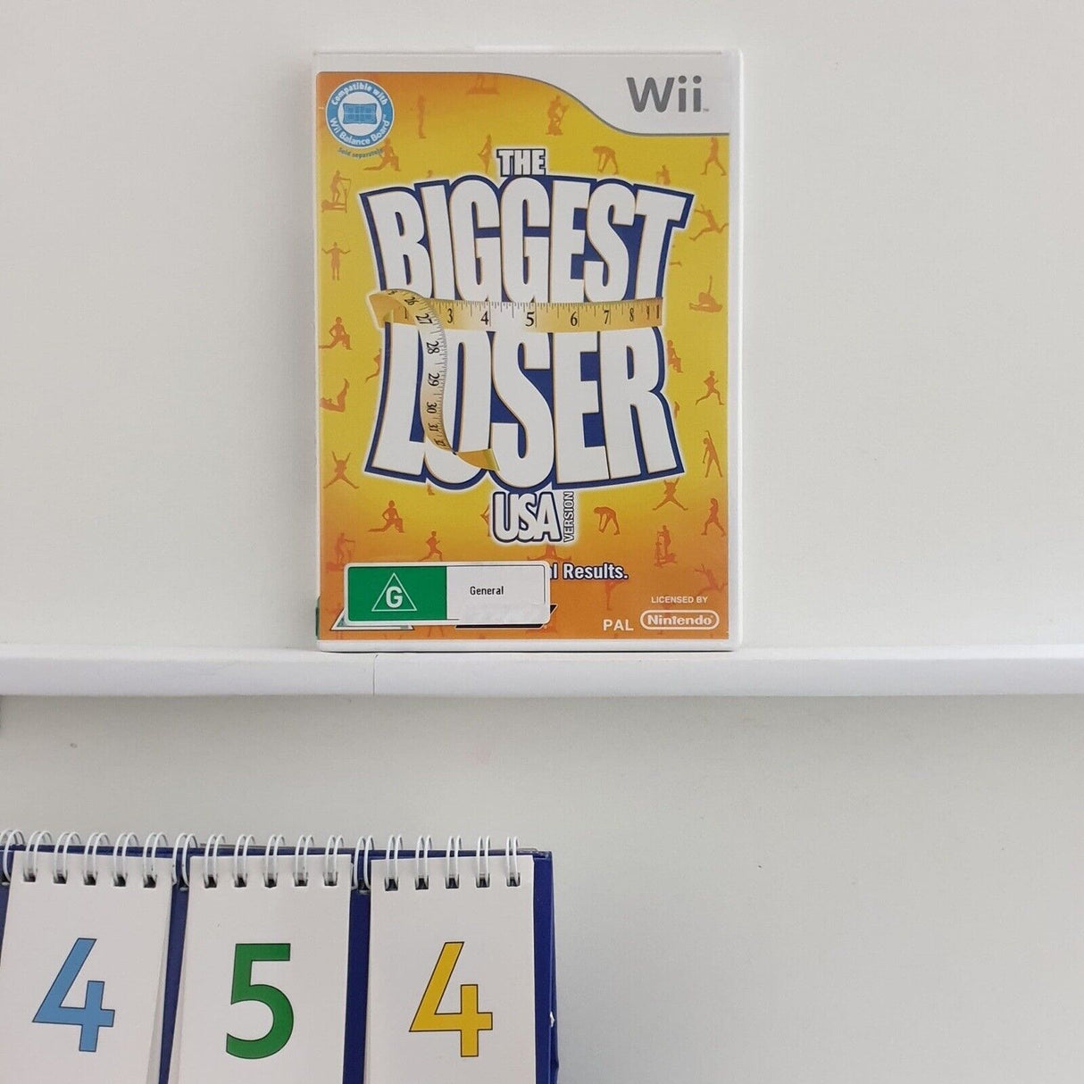 The Biggest Loser USA Nintendo Wii Game + Manual PAL