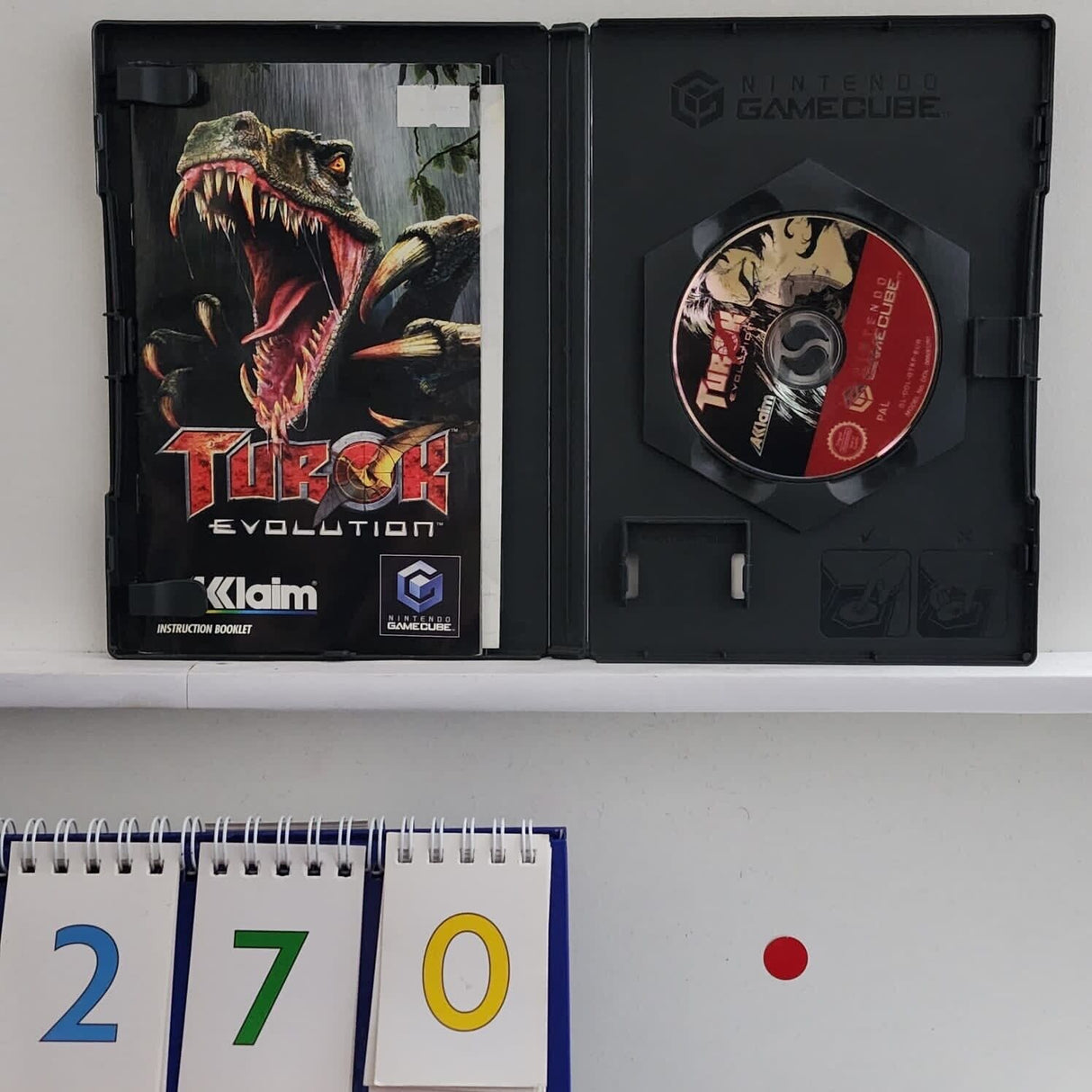 Turok Evolution Nintendo Gamecube Game + Manual PAL