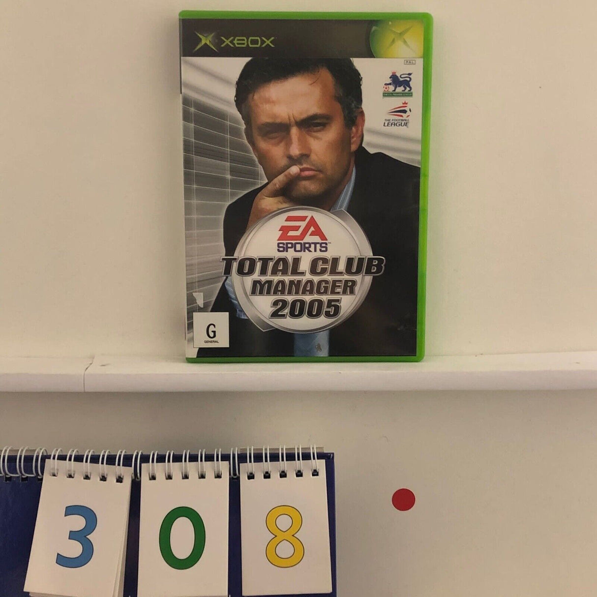 Total Club Manager 2005 Xbox Original Game PAL