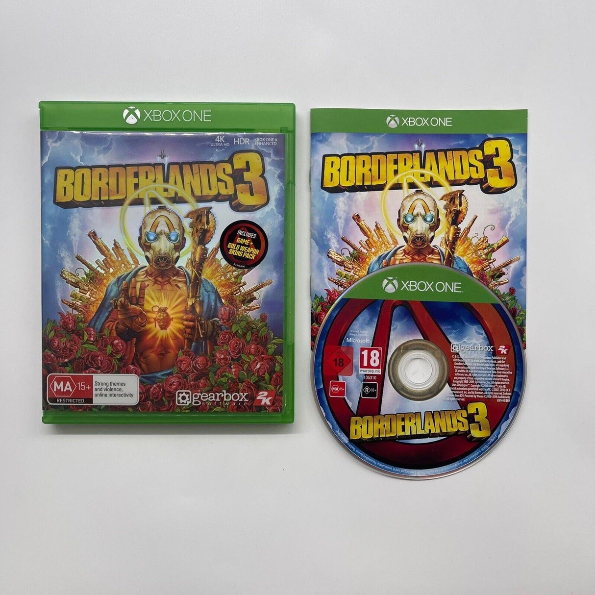 Borderlands 3 Xbox One Game + Manual