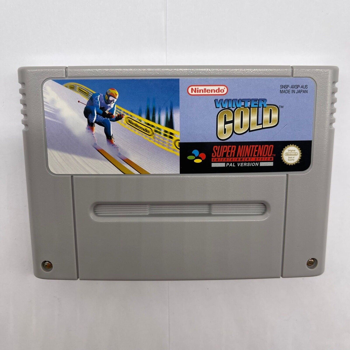 Winter Gold Nintendo SNES Game Boxed PAL