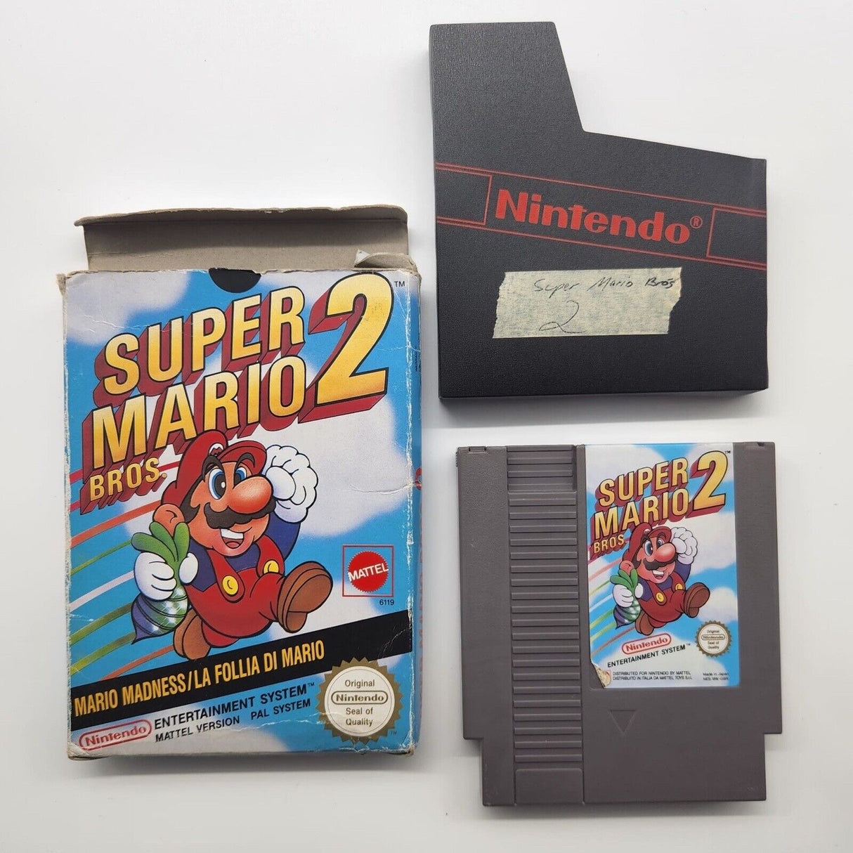 Super Mario Bros 2 Nintendo Entertainment System NES Game Boxed