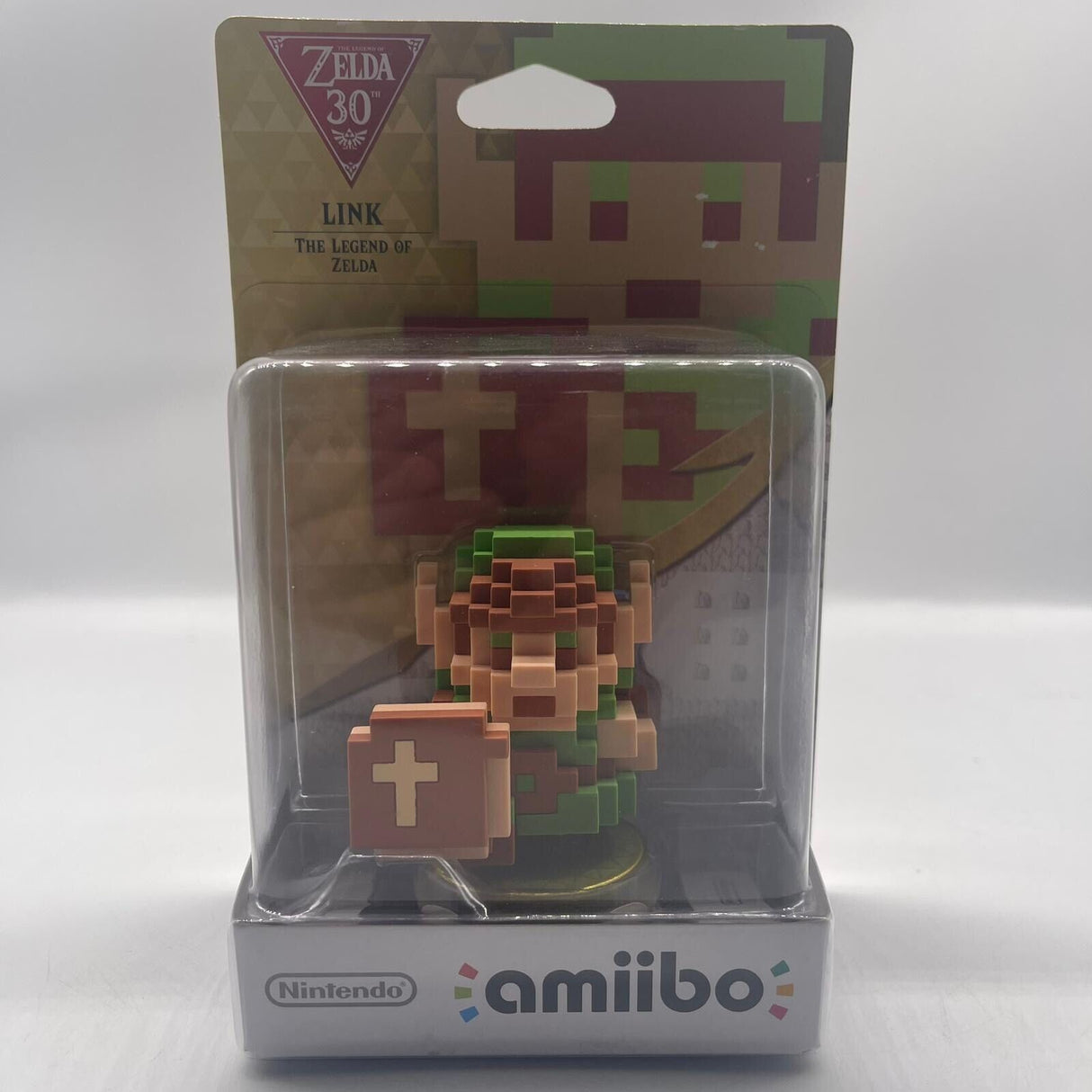 The Legend Of Zelda 30th Anniversary 8 Bit Pixel Link Amiibo Figure