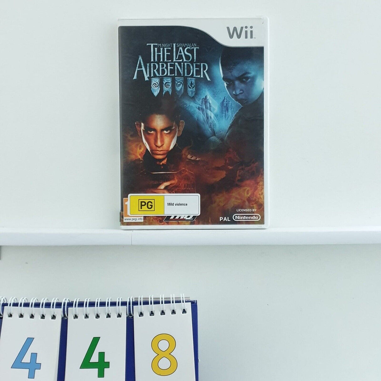 The Last Airbender Nintendo Wii Game + Manual PAL