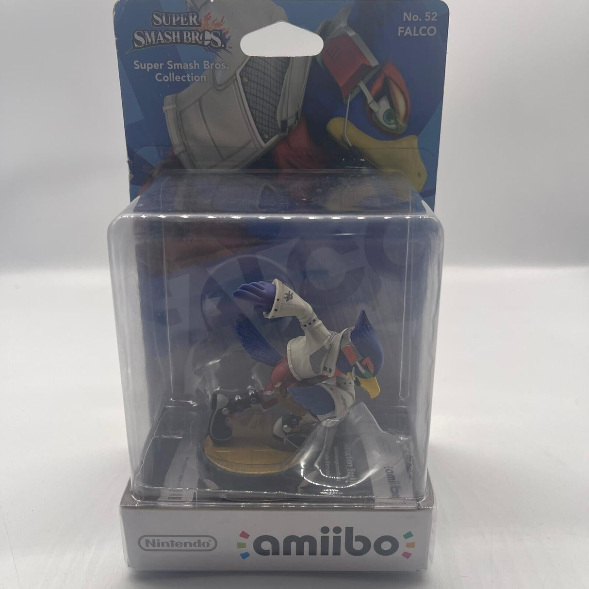 Super Smash Bros Falco Amiibo Figure No.52