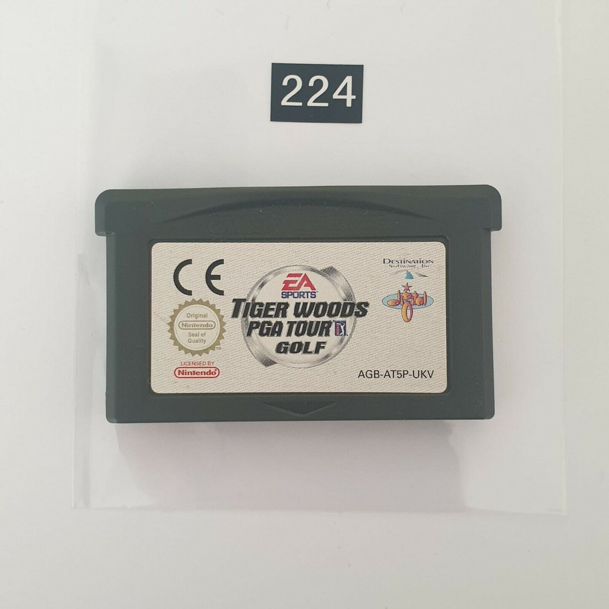 Tiger Woods Pga Tour Golf Nintendo Gameboy Advance GBA game