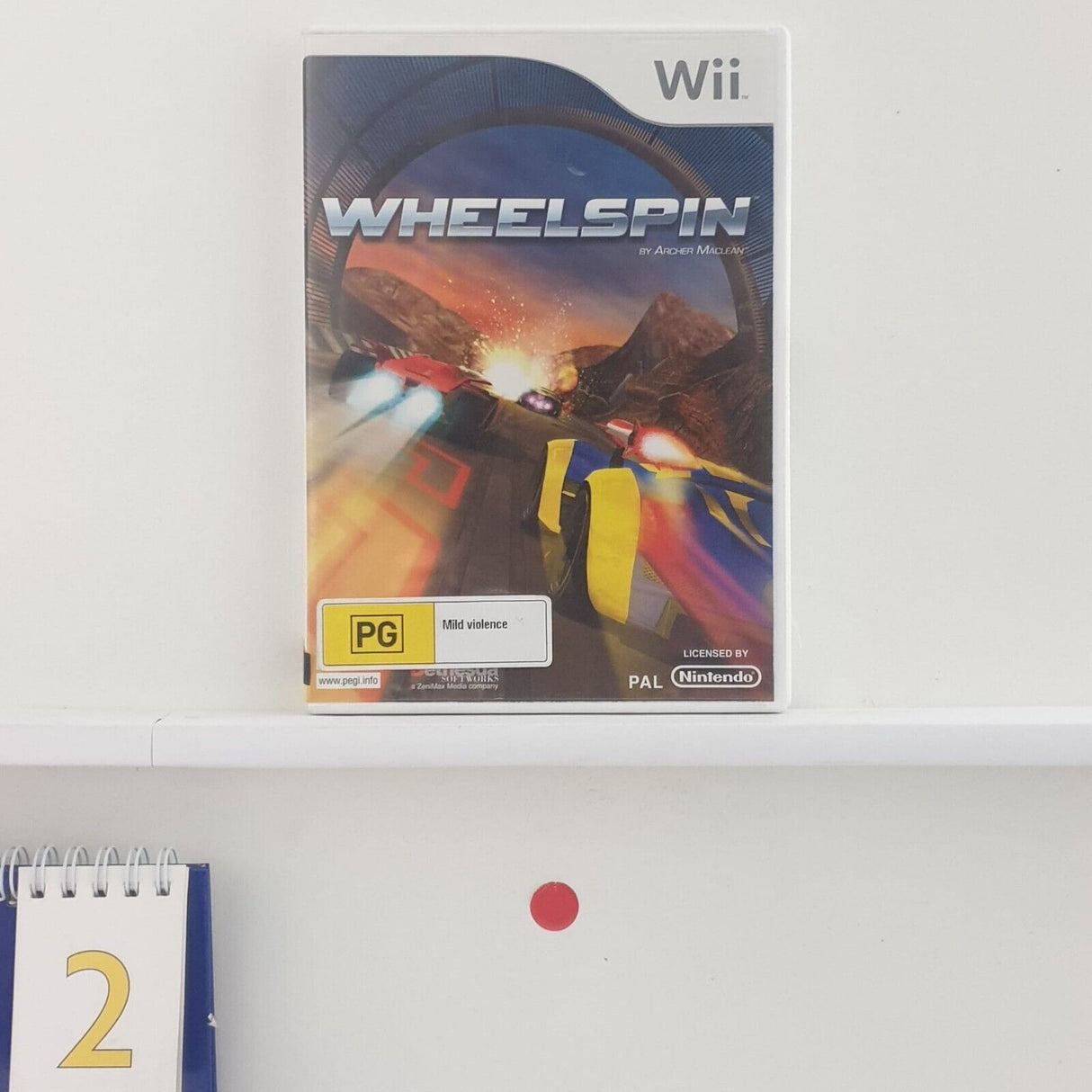 Wheelspin Nintendo Wii Game + Manual PAL p2