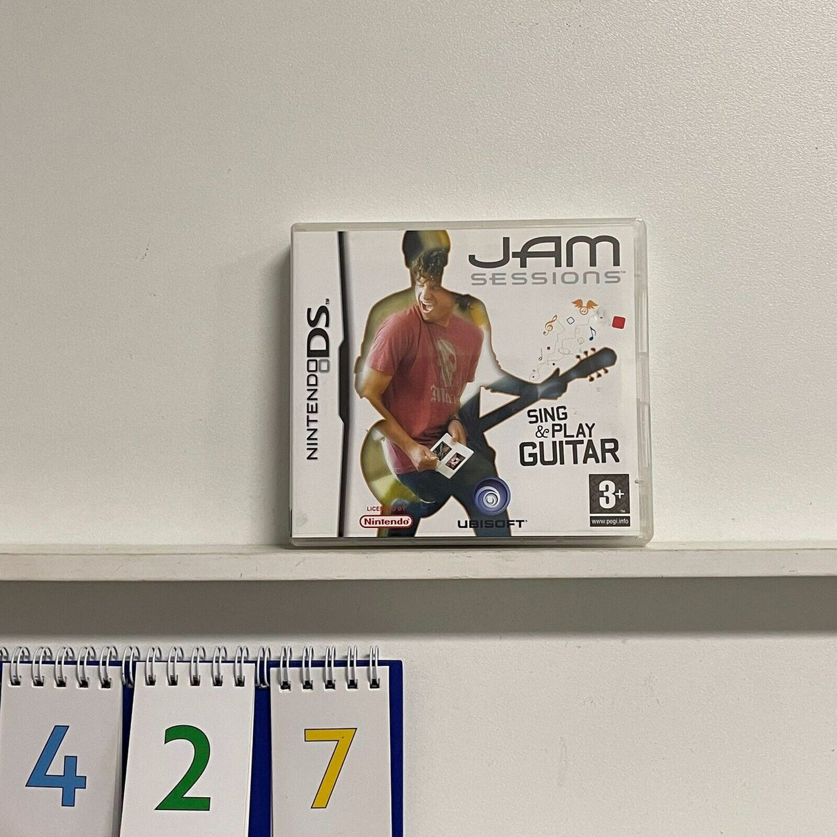 Jam Sessions Sing And Play Guitar Nintendo DS game + manual