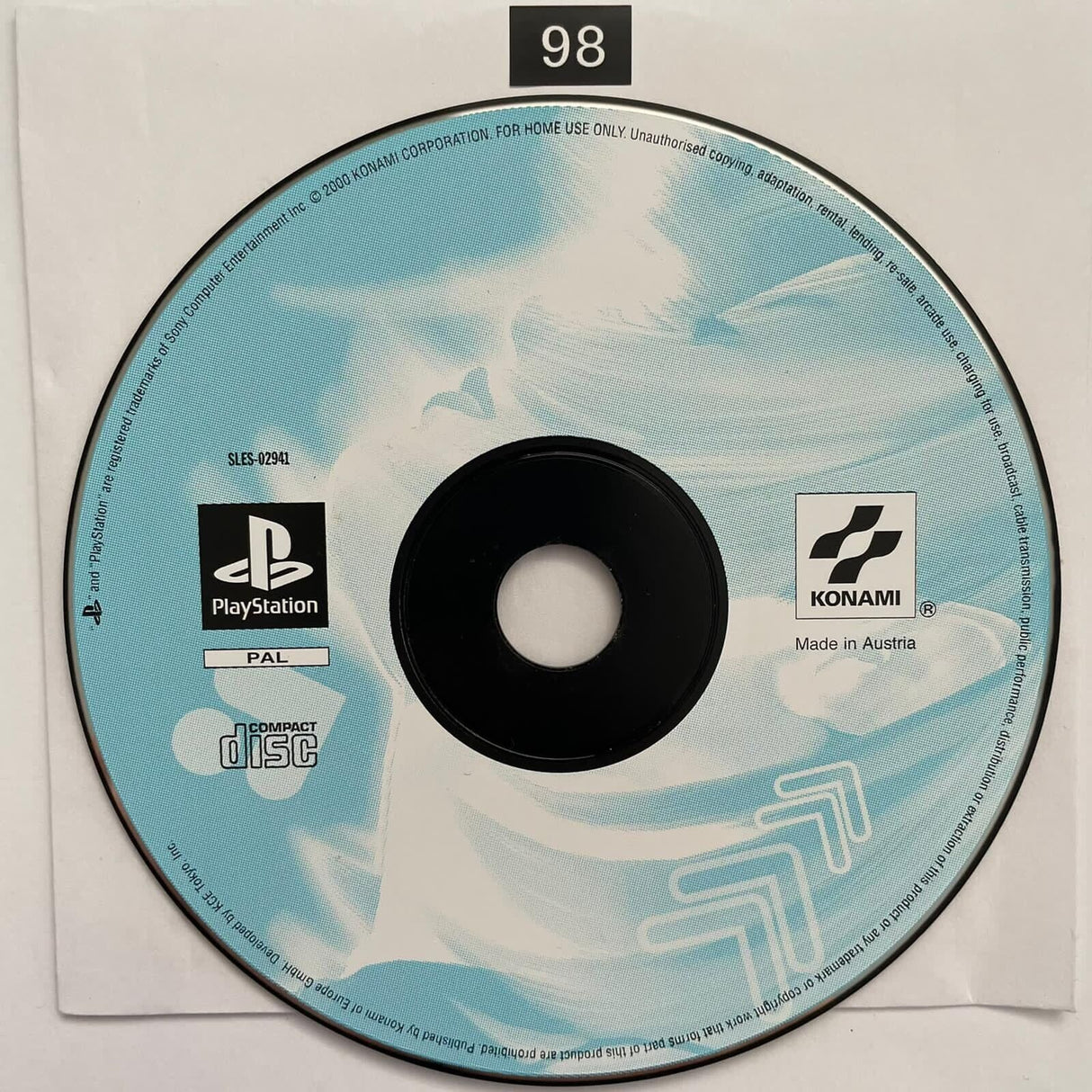 Dancing Stage Euromix PS1 PlayStation 1 Game Disc Only