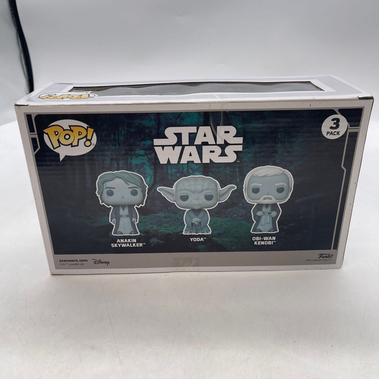 Star Wars Anakin Skywalker / Yodi / Obi-Wan Kenobi (Endor) 3 Pack Funko Pop Vinyl Figure