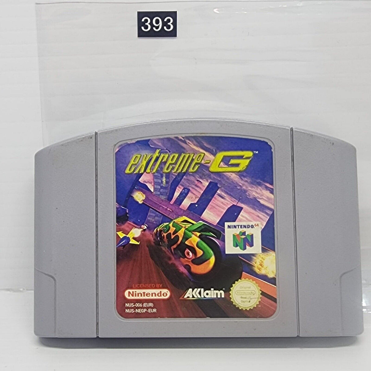 Extreme G Nintendo 64 N64 Game Cartridge PAL
