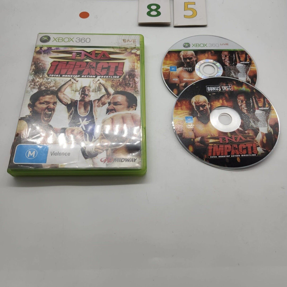 TNA Impact Xbox 360 Game PAL