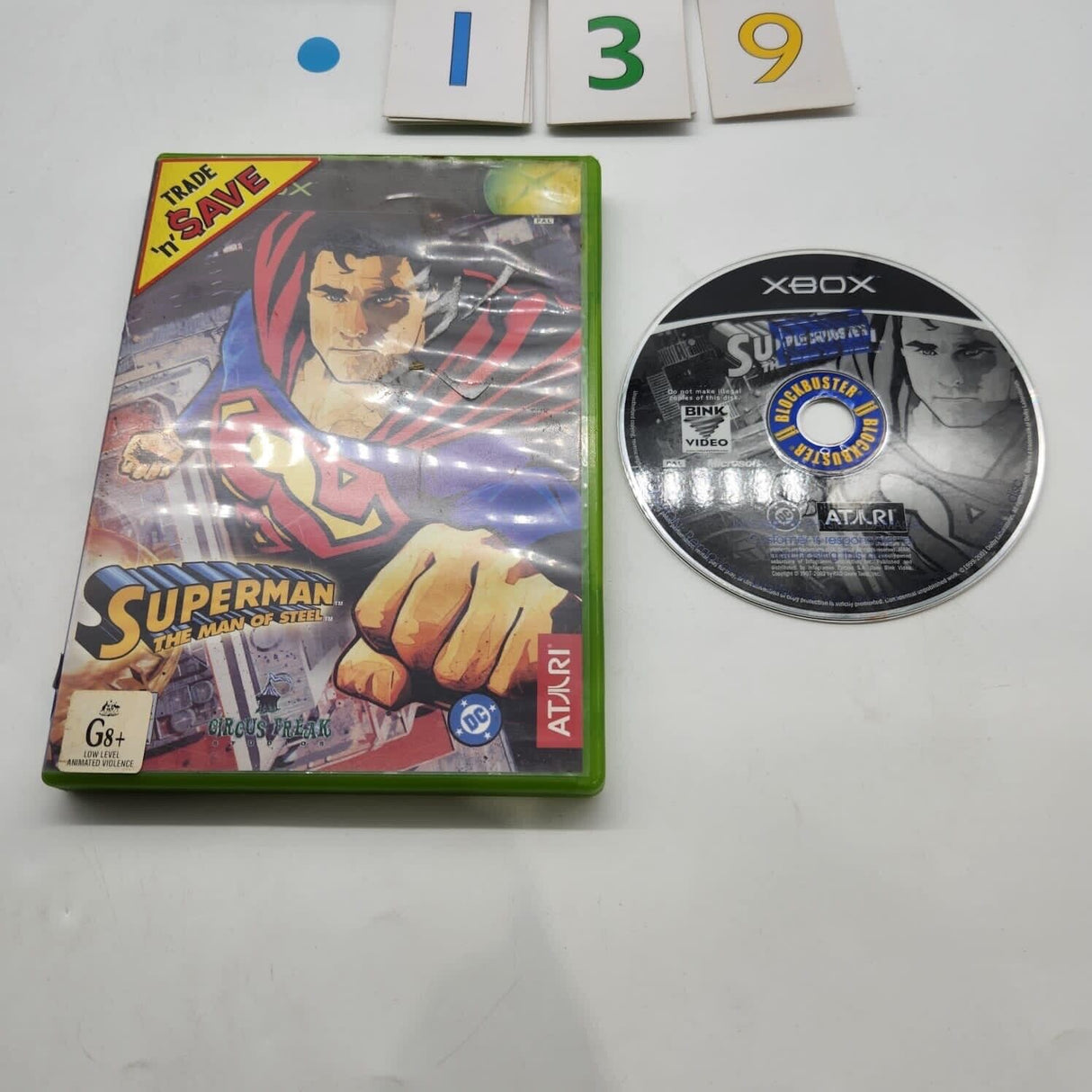 Superman The Man Of Steel Xbox Original Game PAL