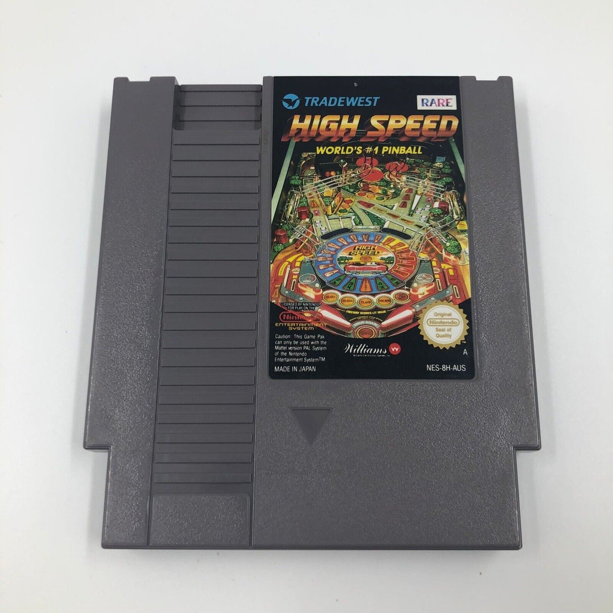 High Speed World's #1 Pinball Nintendo Entertainment System NES Game PAL