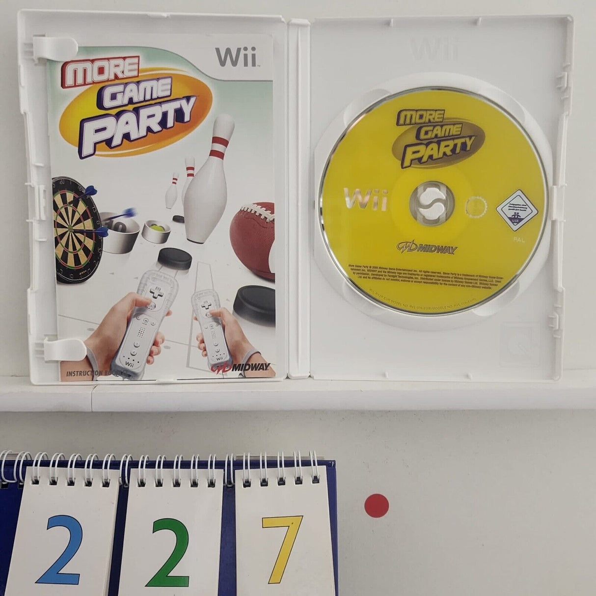 More Game Party Nintendo Wii Game + Manual PAL
