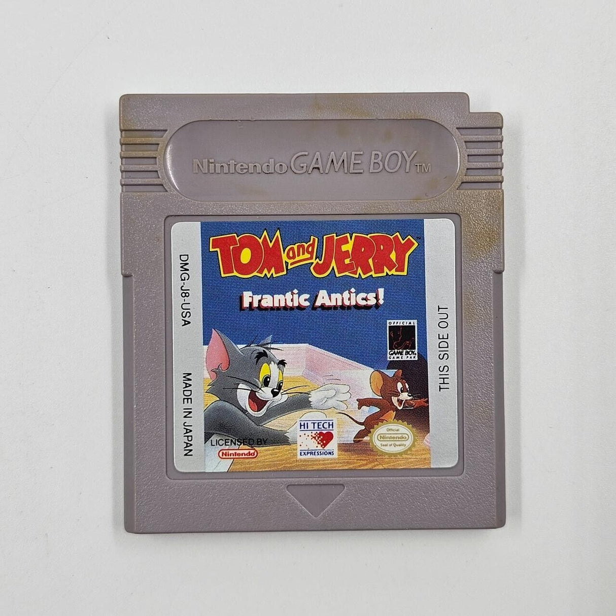 Tom & Jerry Frantic Antics Nintendo Gameboy Original Game