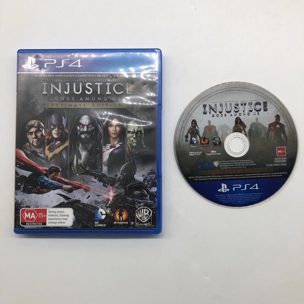 Injustice Gods Among Us Ultimate Edition PS4 Playstation 4 Game