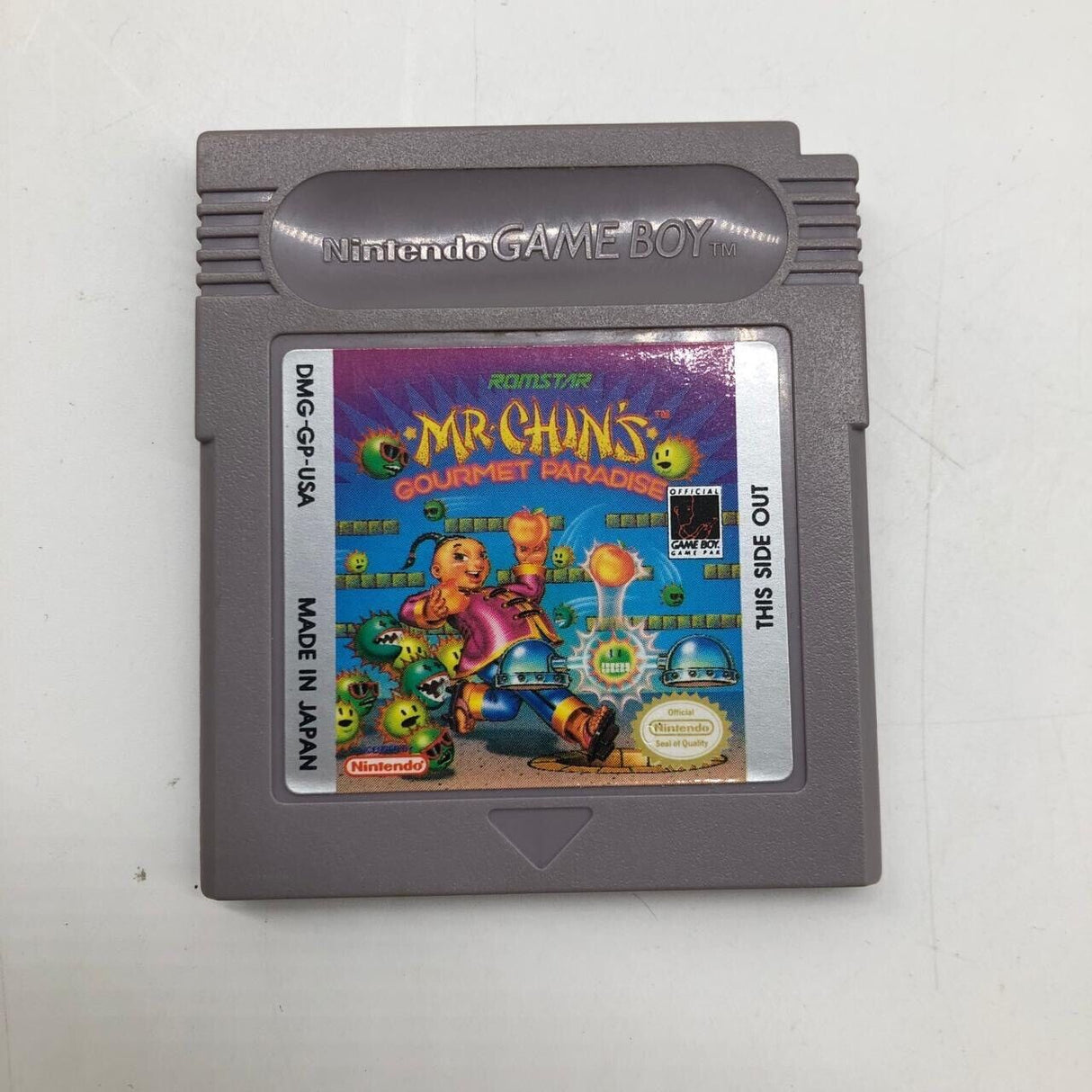 Mr. Chins Gourmet Paradise Nintendo Gameboy Original Game