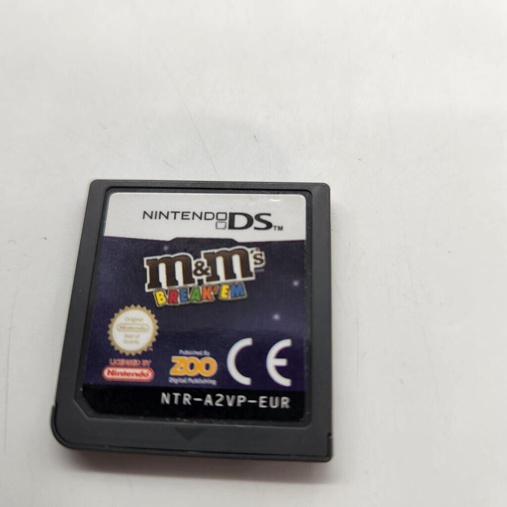 M & M's Break'em Nintendo DS Game Cartridge