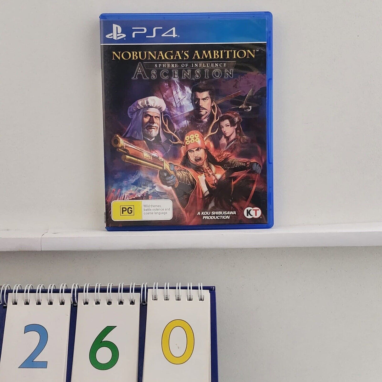 Nobunaga's Ambition Sphere Of Influence Ascension PS4 Playstation 4 Game