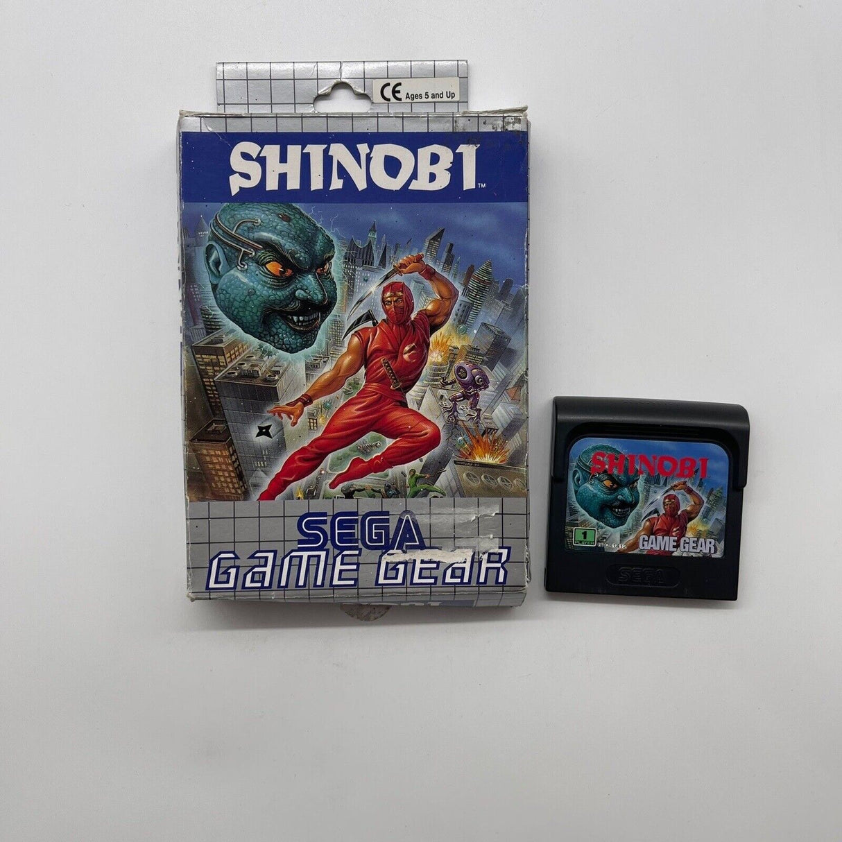 Shinobi Sega Game Gear Game Boxed 25F4