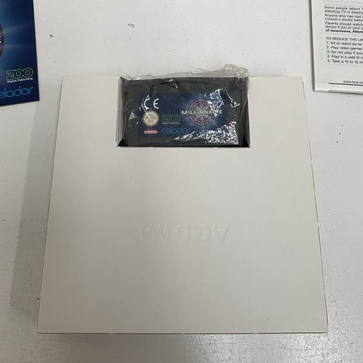 Who Wants To Be A Millionaire Nintendo Gameboy Advance GBA Boxed complete
