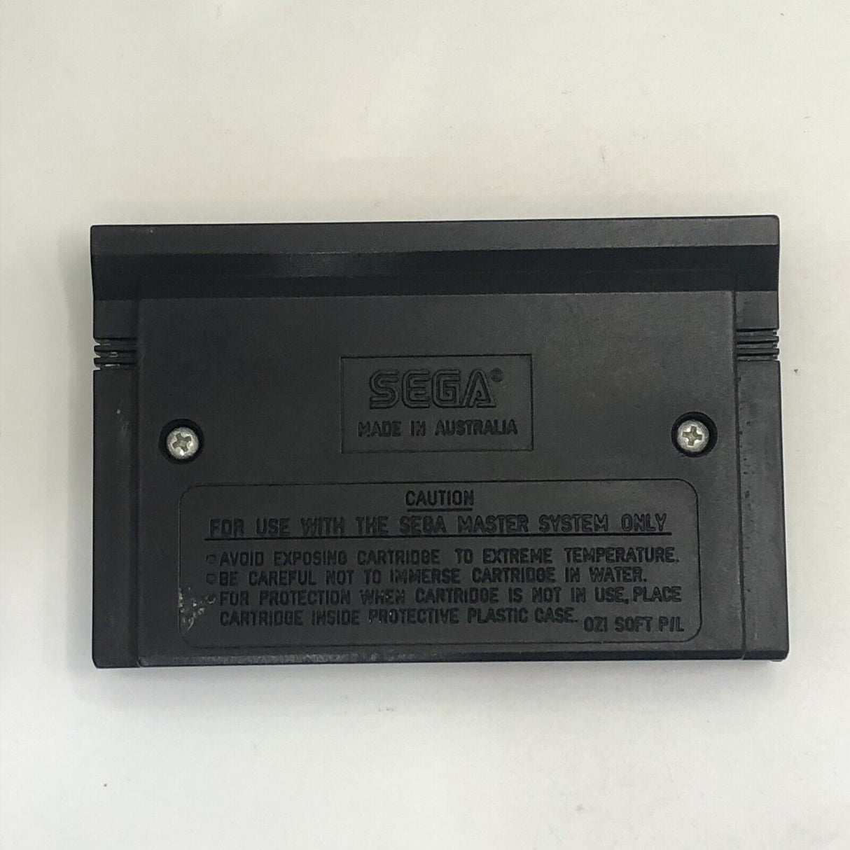 American Baseball Trap Sega Master System Game PAL