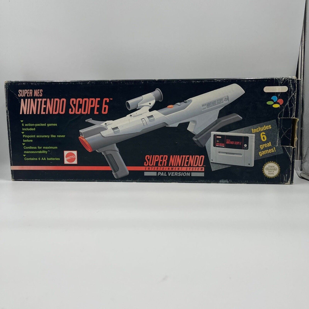 Super NES Nintendo Scope Boxed 6