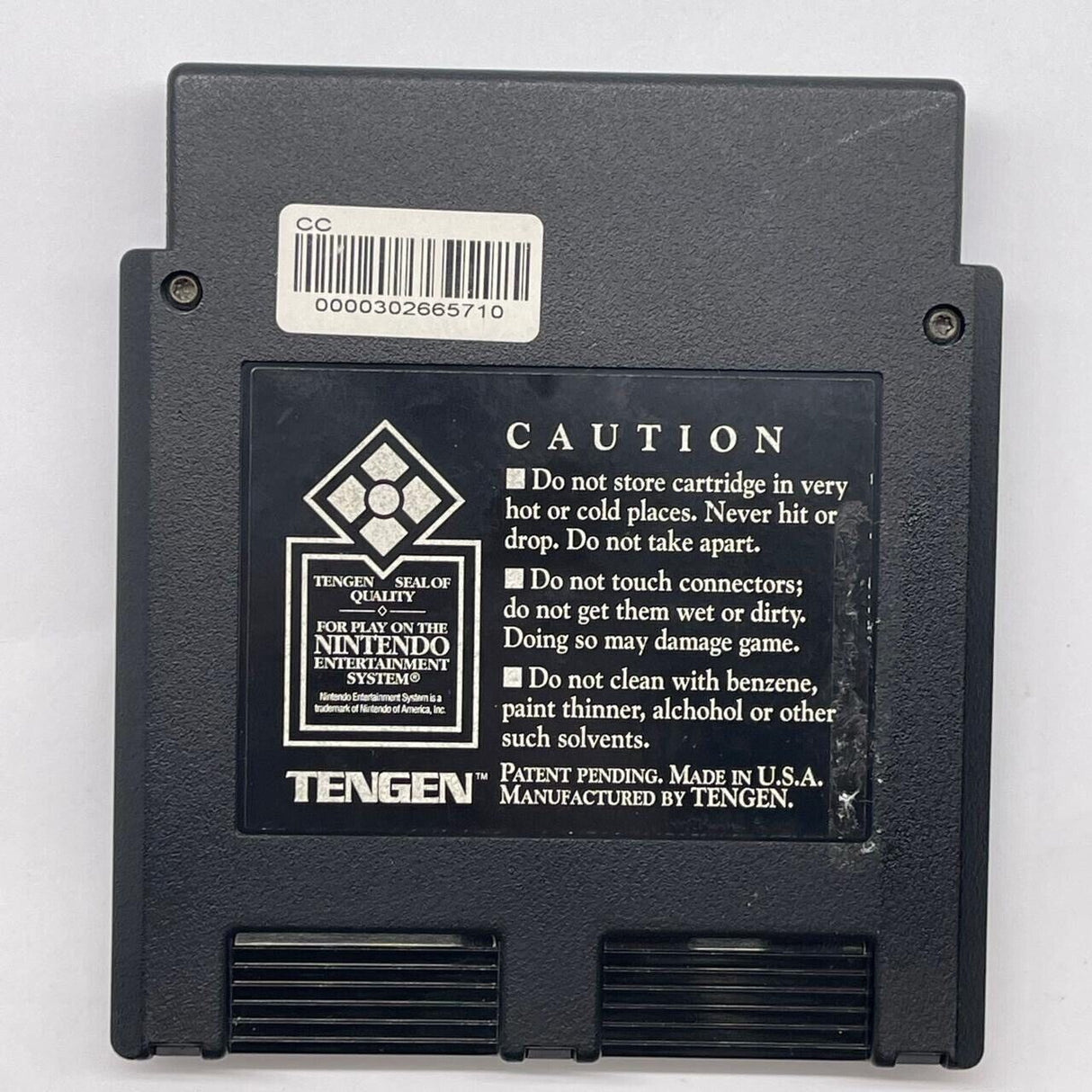 Super Sprint Nintendo entertainment system NES HES Game