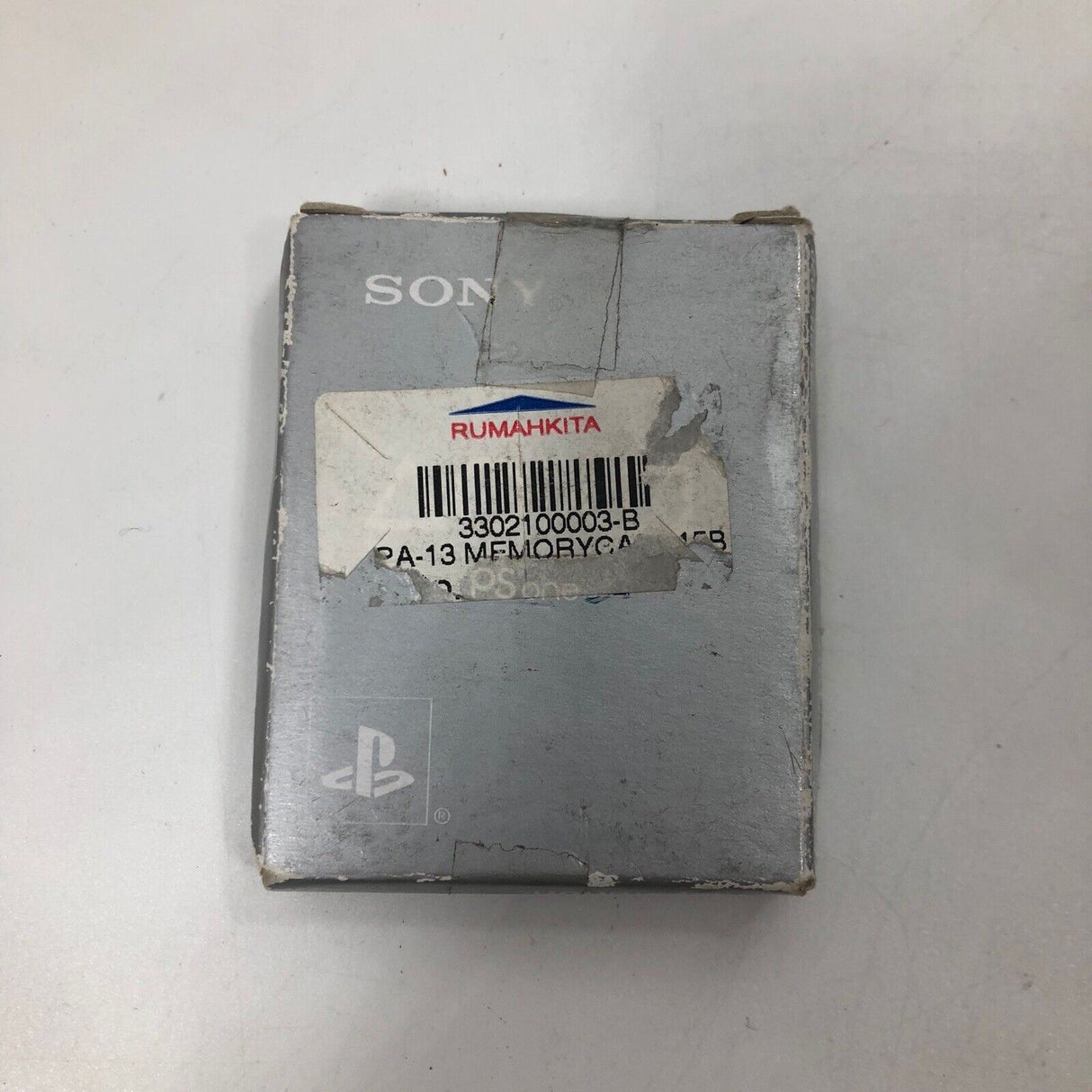 Playstation 1 PS1 Memory Card PSOne Grey Boxed 25F4