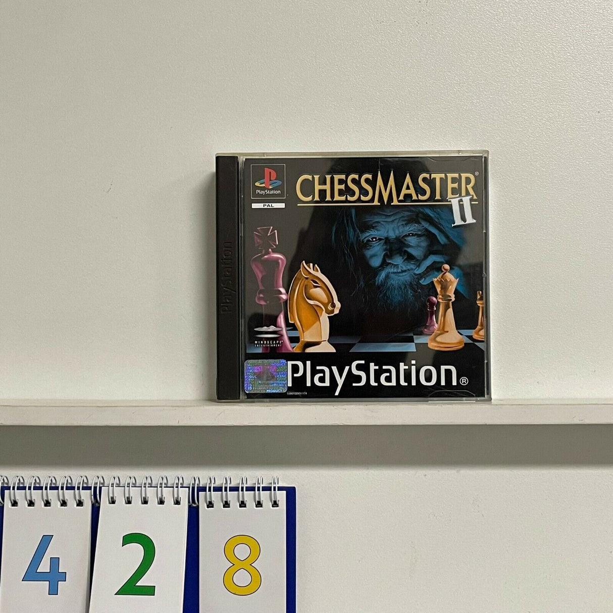 Chessmaster II 2 PS1 playstation 1 game + manual PAL