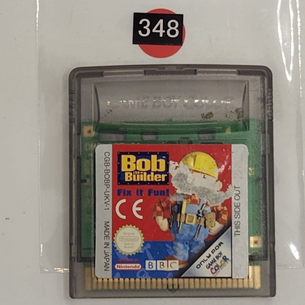 Bob The Builder Fix It Fun Nintendo Gameboy Color/Colour Game